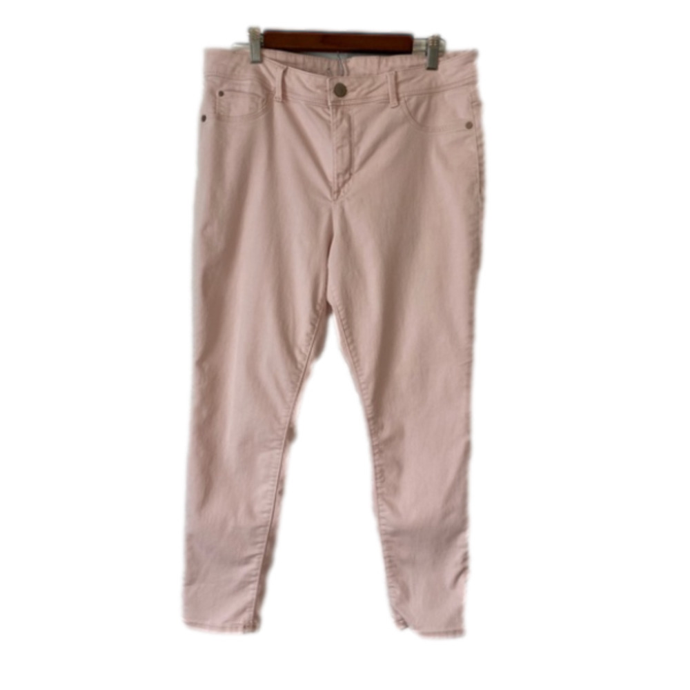 Time and Tru Soft Pink Skinny Stretch Jeans Size 14